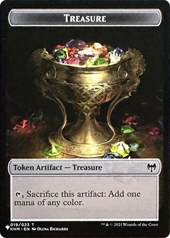 Treasure // Egg Double-Sided Token [Secret Lair Drop Series]