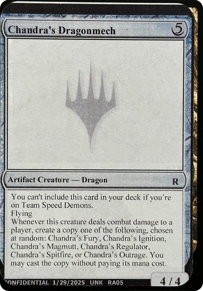 Chandra's Dragonmech [Unknown Event]