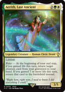 Aerith, Last Ancient (Surge Foil) [FINAL FANTASY Commander]