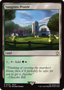 Sungrass Prairie (Surge Foil) [FINAL FANTASY Commander]