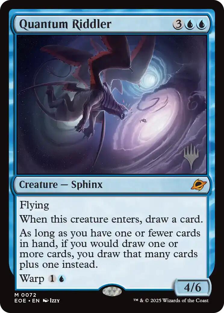Quantum Riddler (Promo Pack) [Edge of Eternities Promo Pack]
