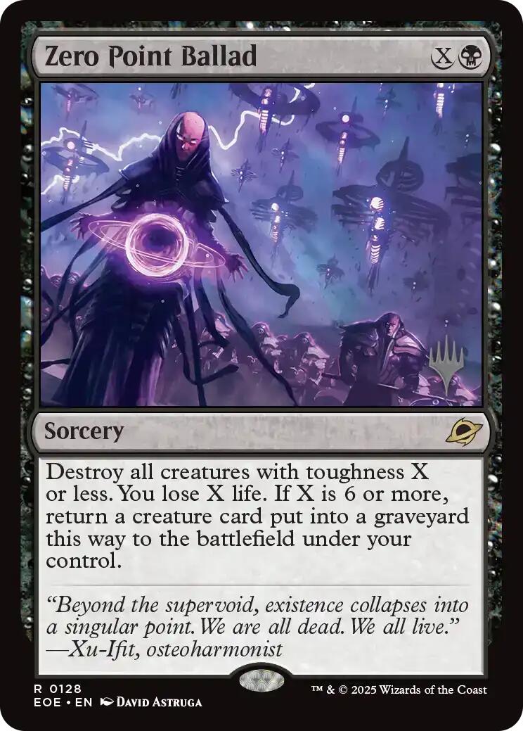 Zero Point Ballad (Promo Pack) [Edge of Eternities Promo Pack]
