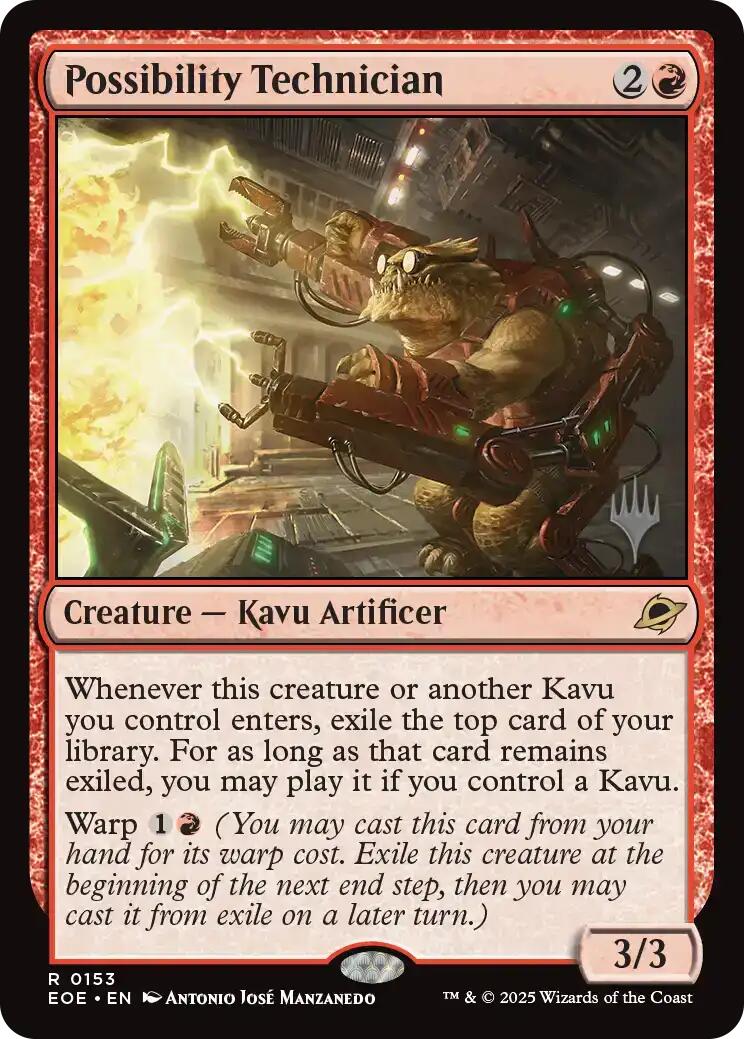 Possibility Technician (Promo Pack) [Edge of Eternities Promo Pack]