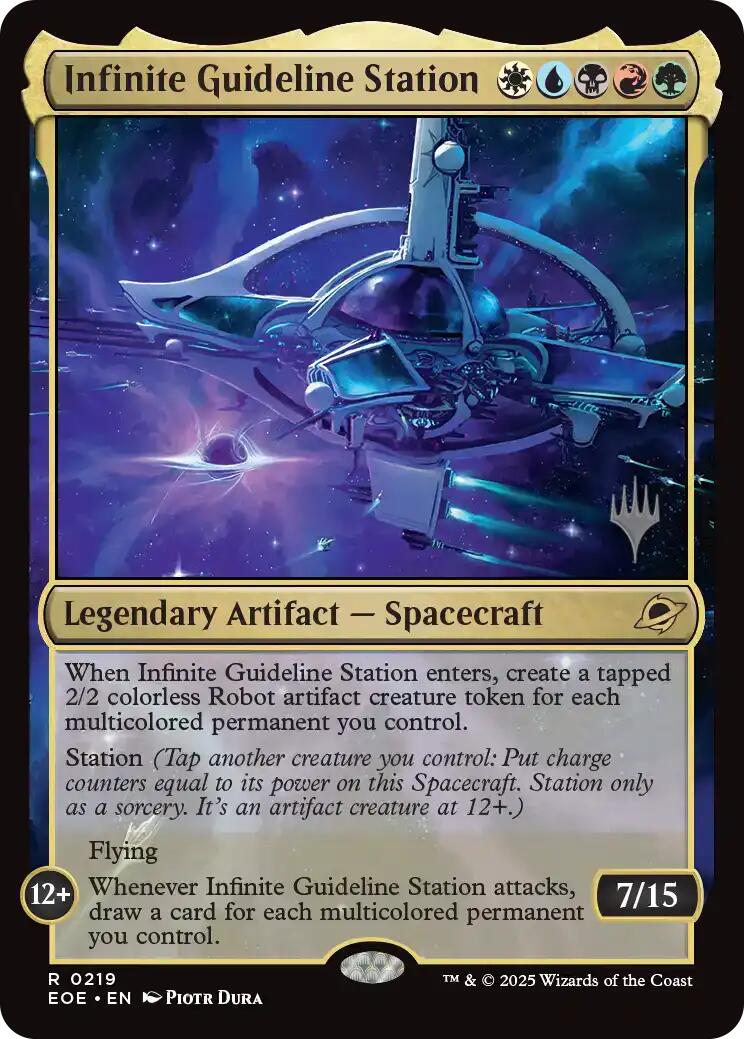 Infinite Guideline Station (Promo Pack) [Edge of Eternities Promo Pack]