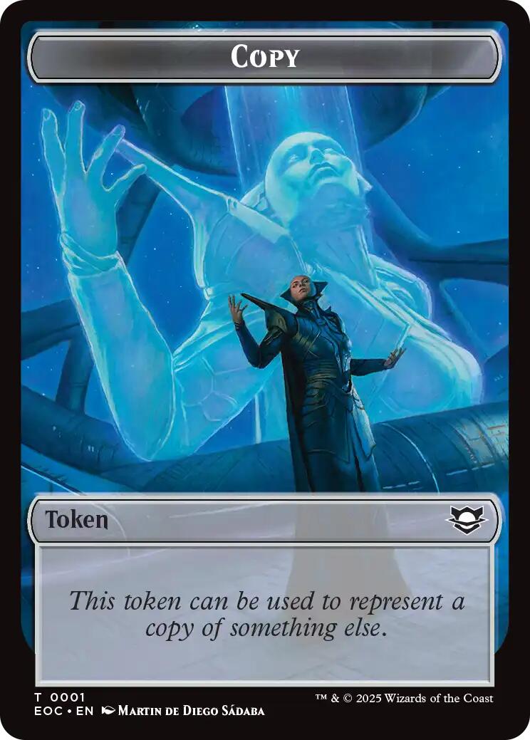 mtg cards that double tokens Copy // Golem (0012) Double-Sided Token [Edge of Eternities Commander