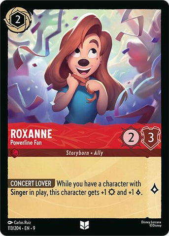 Roxanne - Powerline Fan (113/204) [Fabled]