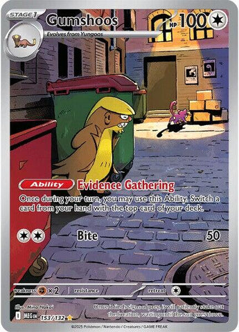 Gumshoos (153/132) [Mega Evolution: Base Set]
