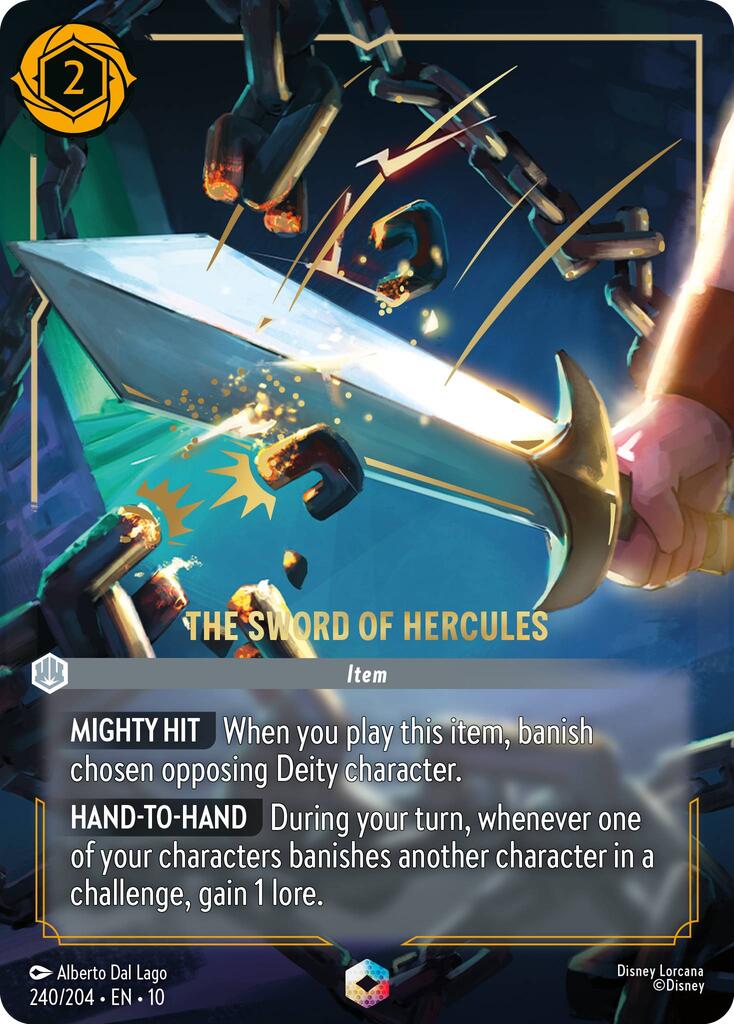 The Sword of Hercules (Enchanted) (240/204) [Whispers in the Well]
