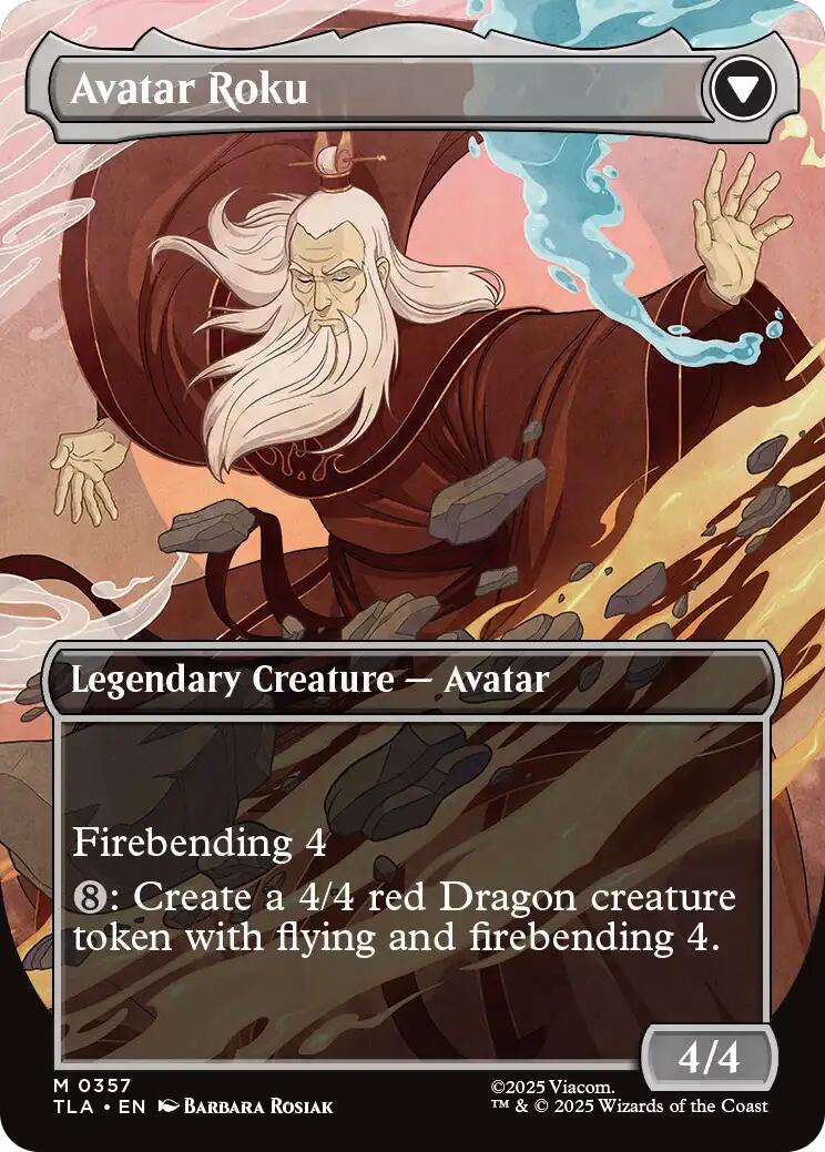 The Legend of Roku (Borderless) [Avatar: The Last Airbender]