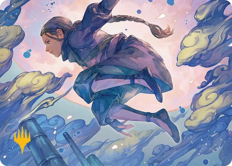 Ran and Shaw Art Card (Gold-Stamped Planeswalker Symbol) [Avatar: The Last Airbender Art Series] main image 1
