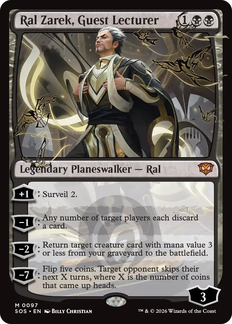 Ral Zarek, Guest Lecturer [Secrets of Strixhaven Promos]