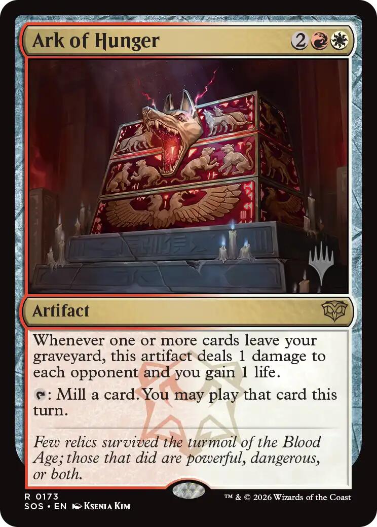 Ark of Hunger [Secrets of Strixhaven Promos]