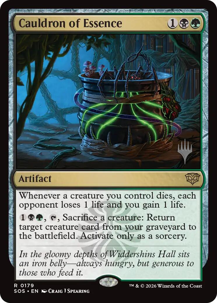 Cauldron of Essence [Secrets of Strixhaven Promos]