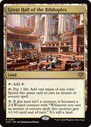 Great Hall of the Biblioplex [Secrets of Strixhaven Promos]