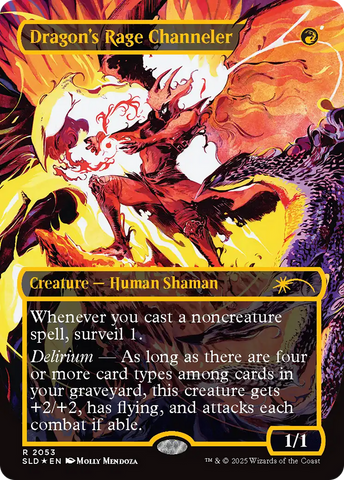 Dragon's Rage Channeler (2053) (Raised Foil) [Secret Lair Drop Series]