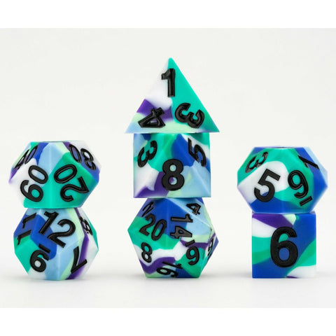 7-Set Sharp Edge Silicone Gay Men Dice