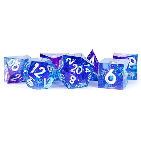 Handcrafted Sharp Edge Resin Dice