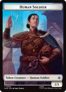 Human Soldier // On An Adventure Double-Sided Token [The Hobbit Tokens]