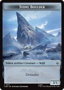 Stone Boulder // Dragon Double-Sided Token [The Hobbit Tokens]