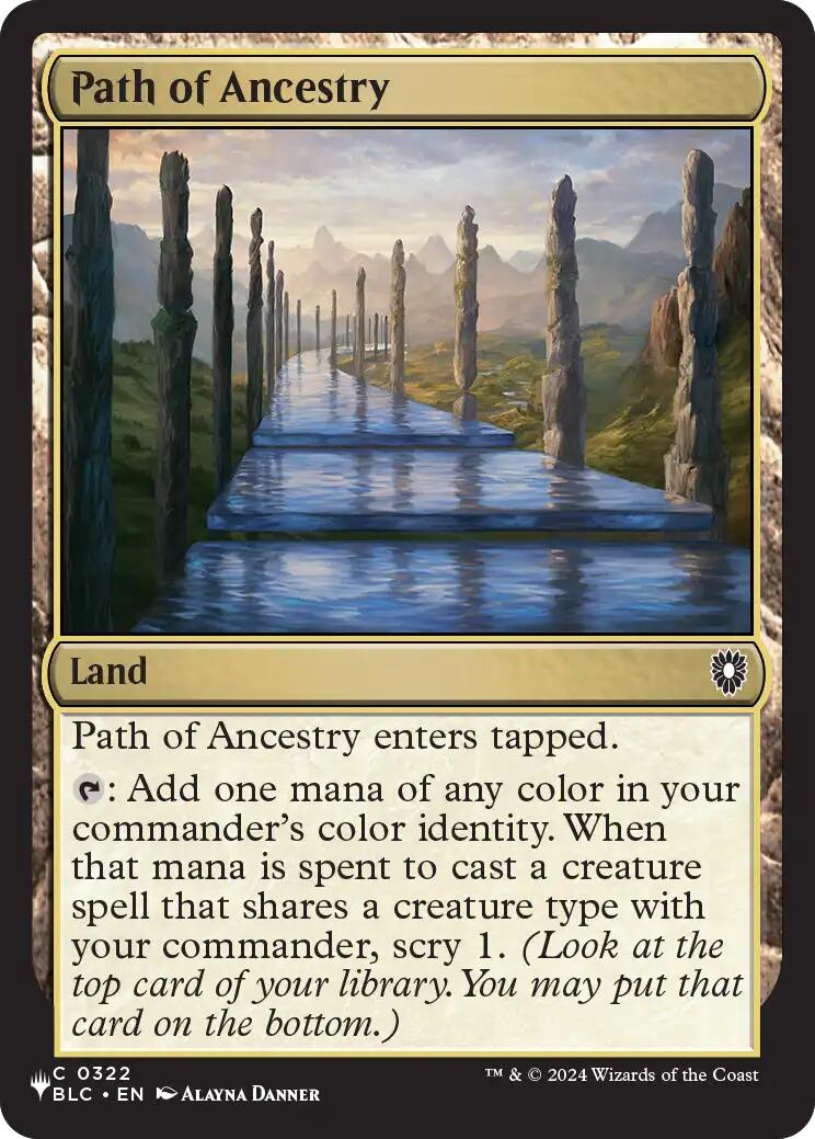 Path of Ancestry (BLC) [The List]