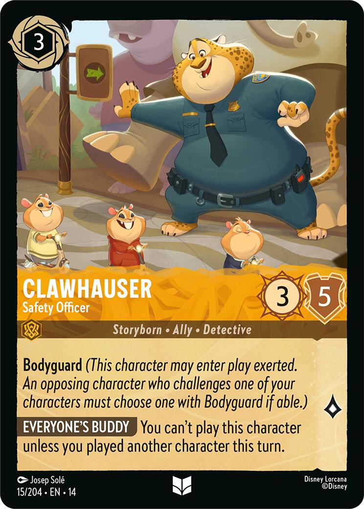 Clawhauser - Safety Officer (15/204) [Hyperia City]
