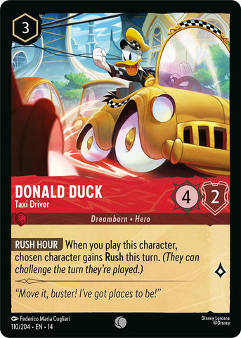 Donald Duck - Taxi Driver (110/204) [Hyperia City]