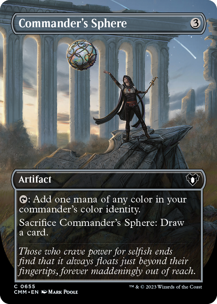 Commander's Sphere (Borderless Alternate Art) [Commander Masters]