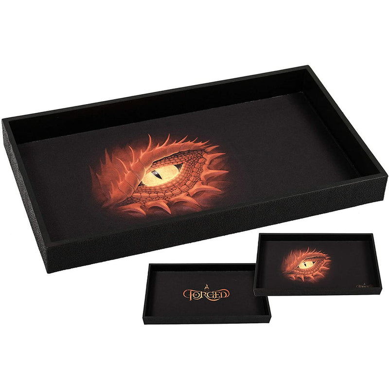 Dragon Eye 14" Dice Tray with Dice Mat