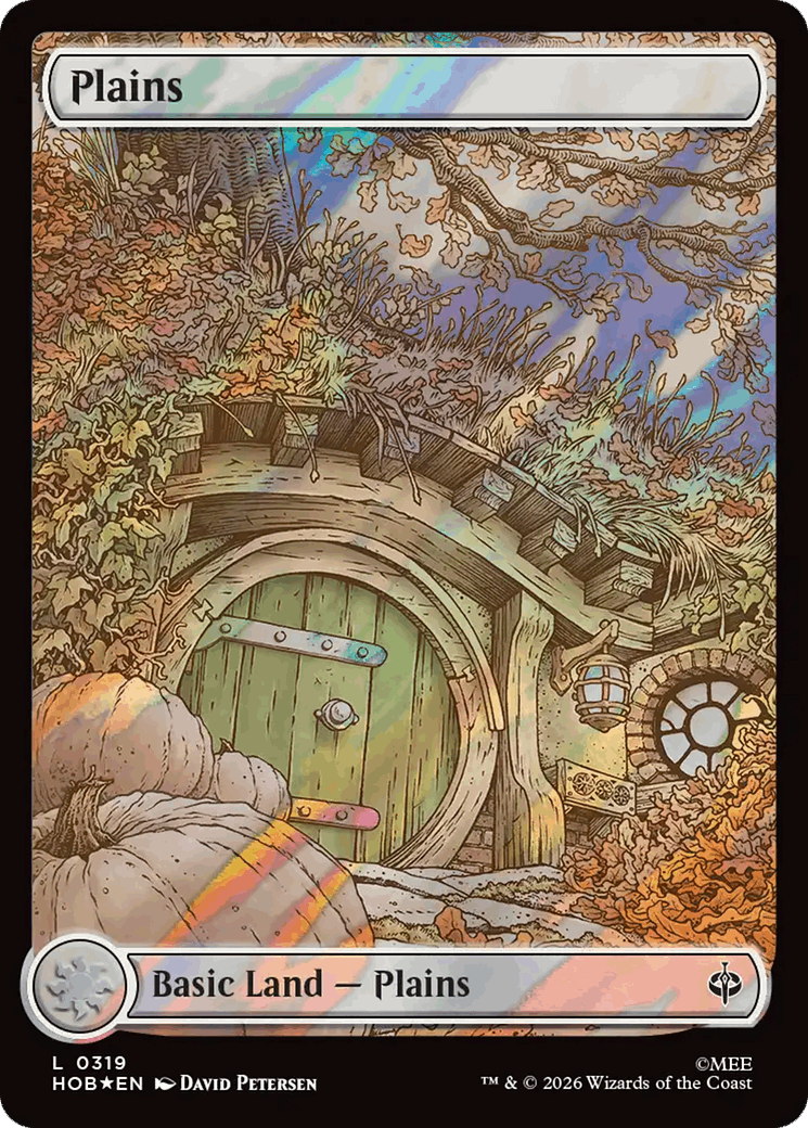 Plains (0319) (Surge Foil) [The Hobbit]