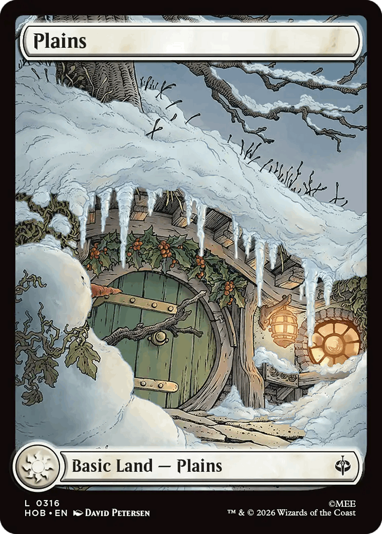 Plains (0320) (Surge Foil) [The Hobbit]