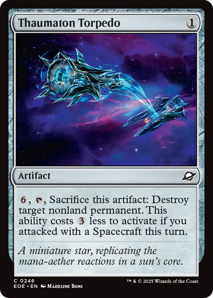 Thaumaton Torpedo [Edge of Eternities]