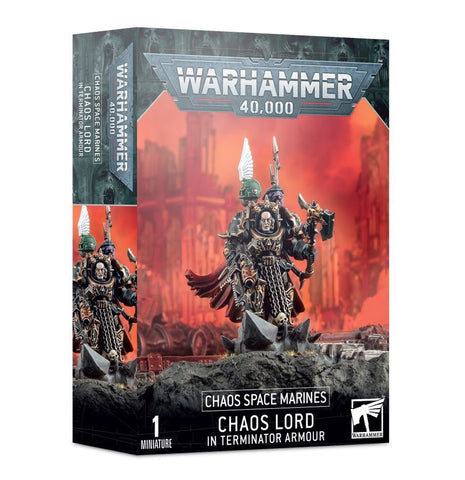 40k Chaos Space Marines: Chaos Lord in Terminator Armour