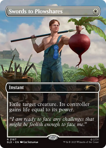 Swords to Plowshares (2167) [Secret Lair Drop Series]