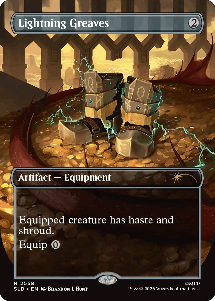 Lightning Greaves (2558) [Secret Lair Drop Series]