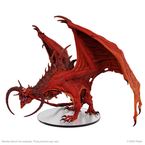 Pathfinder Battles: Diabolic Dragon Miniature