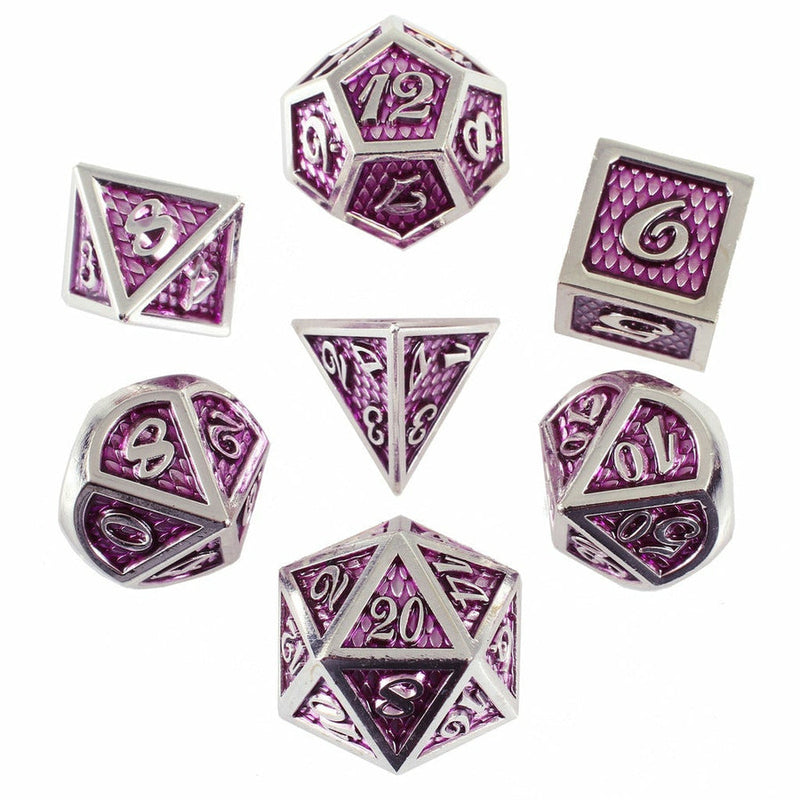 7-Piece Metal Dice Set