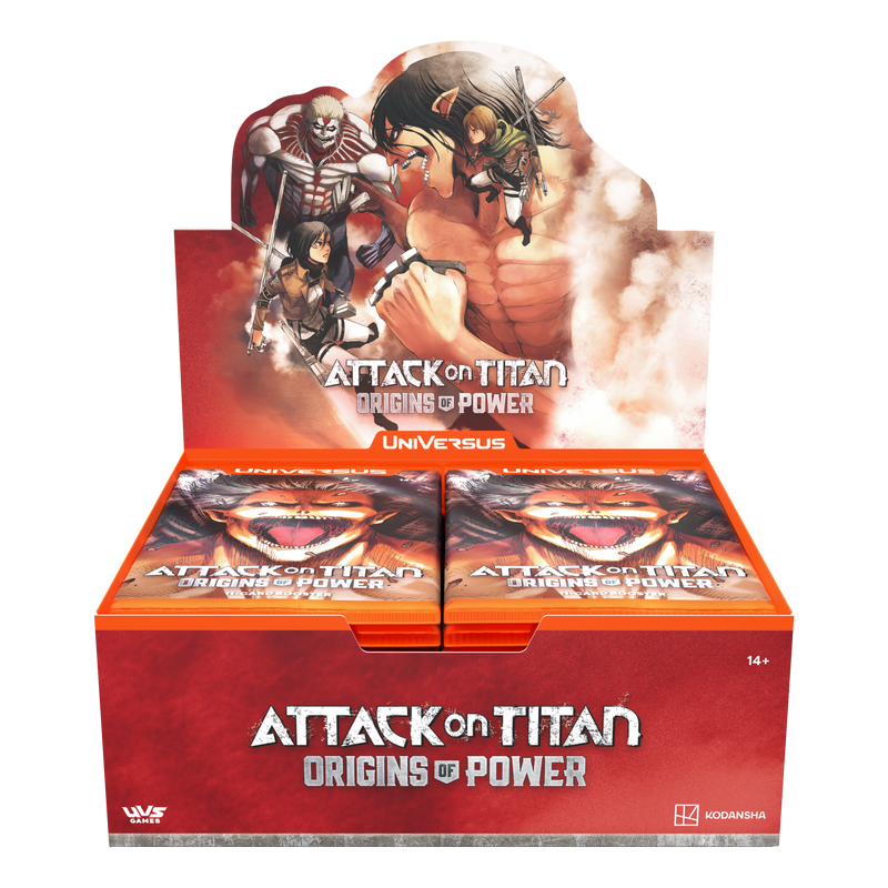 Attack on Titan: Origins of Power- Booster Display