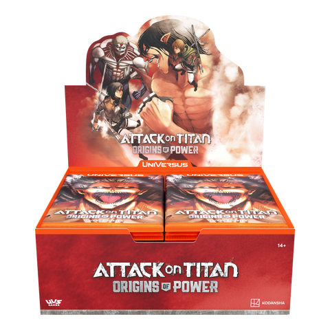 Attack on Titan: Origins of Power- Booster Display
