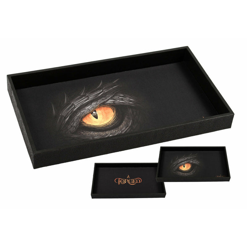 Dragon Eye 14" Dice Tray with Dice Mat