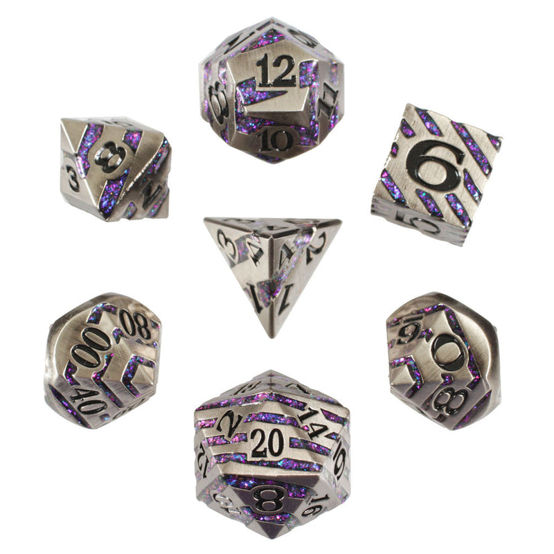 7-Piece Metal Dice Set