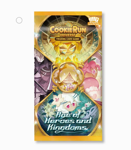CookieRun TCG: Age of Heroes and Kingdoms Booster Pack