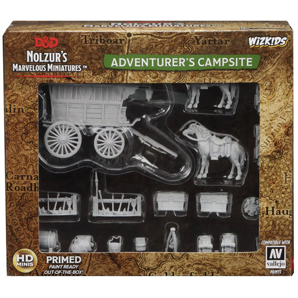 D&D Nolzur's Marvelous Miniatures: Adventurer's Campsite
