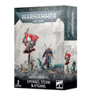 40k Aeldari Daemonifuge: Ephrael Stern & Kyganil