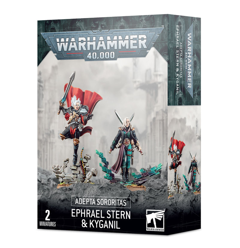 40k Aeldari Daemonifuge: Ephrael Stern & Kyganil
