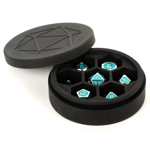 Round Silicone Dice Case