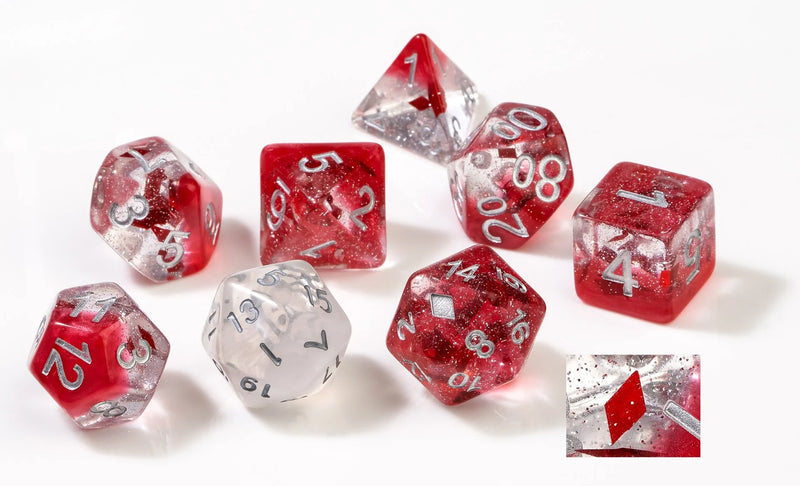 Sirius Dice 7 Dice Set: Confetti