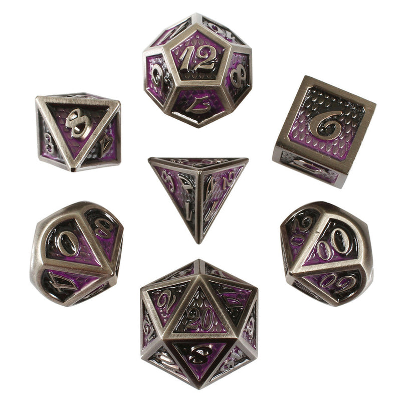 7-Piece Metal Dice Set