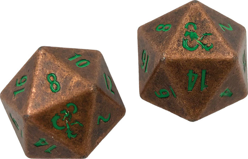 Ultra PRO Heavy Metal D&D Dice: D20 (2 pcs)