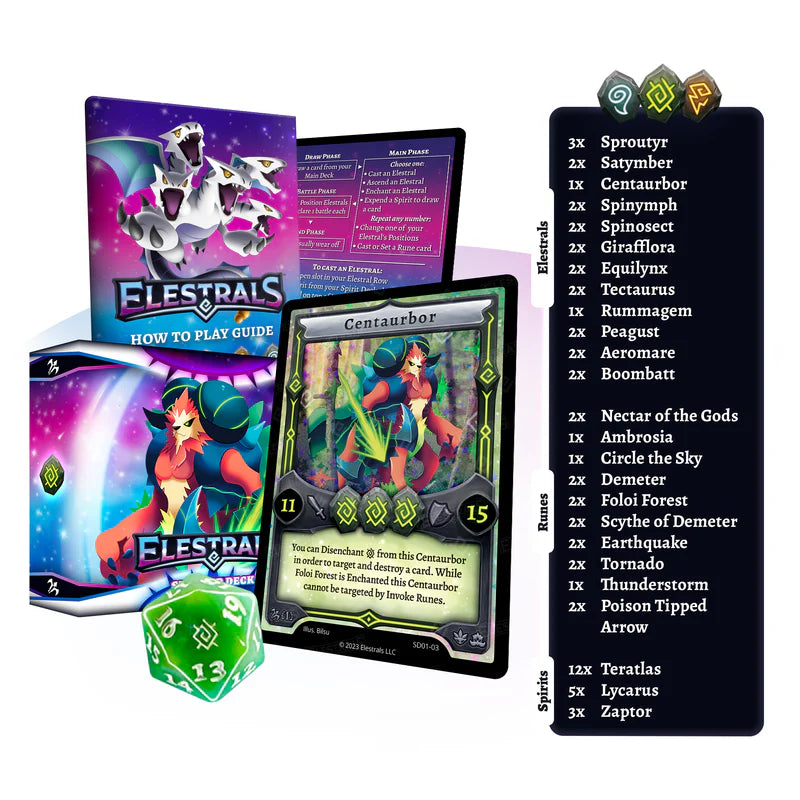 Elestrals: Base Set 1st Ed. - Starter Deck (Centaurbor)