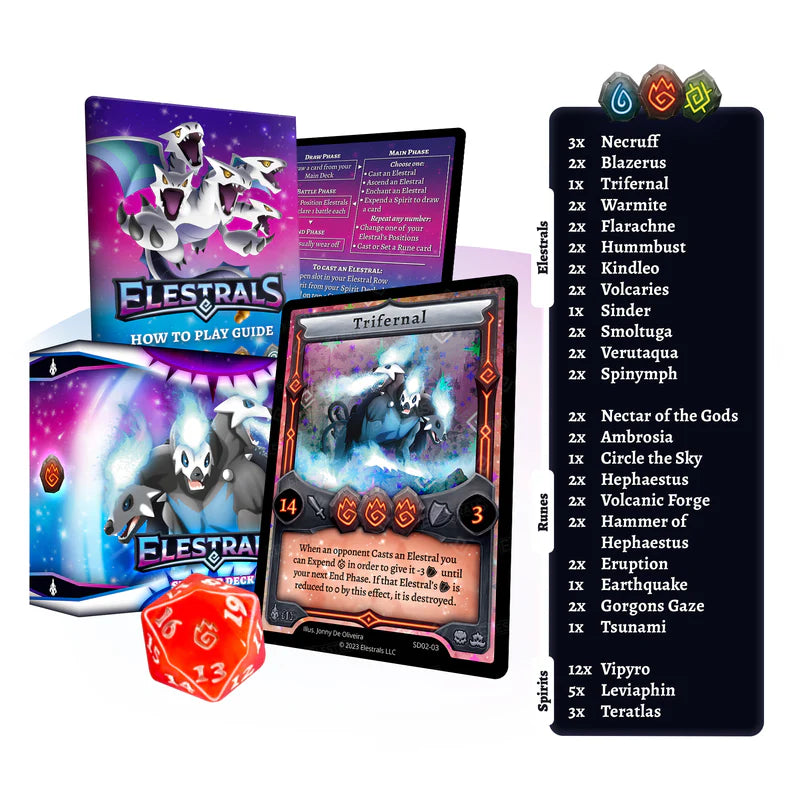 Elestrals: Base Set 1st Ed. - Starter Deck (Trifernal)